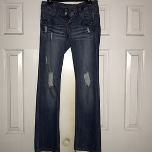 Semi Distressed Jeans